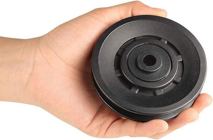 Topfinder Seilrolle 90mm Kugellager Fitnessgeräte Ersatzteil