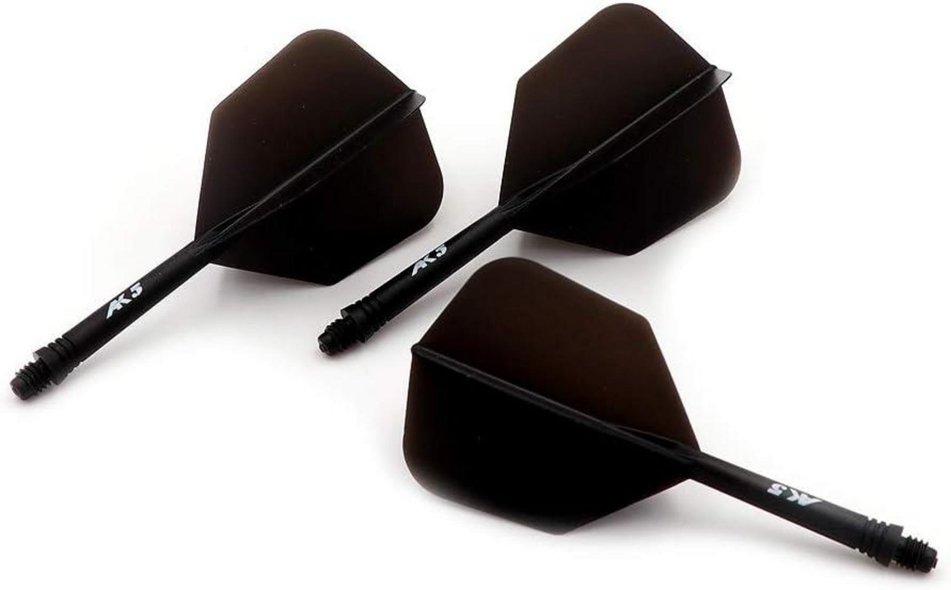 CUESOUL Integrated Dart Shaft Set, 3 pcs Standard Flights - Schwarz