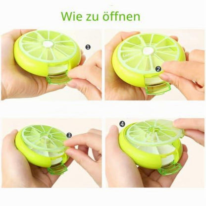 Tabletten-Organizer 7 Tage – Wasserdichte Pillendose 3er-Set
