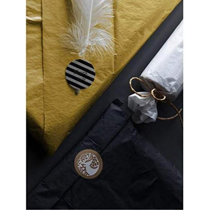 Gold Metallic Seidenpapier 50x70 cm - 25 Blatt für