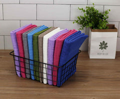 Super saugfähige Microfaser Geschirrtücher 8er-Set 45 x 65 cm Grau