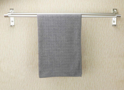 8er-Set Microfaser Küchentücher 45x65cm Grau - saugfähig und fusselfrei