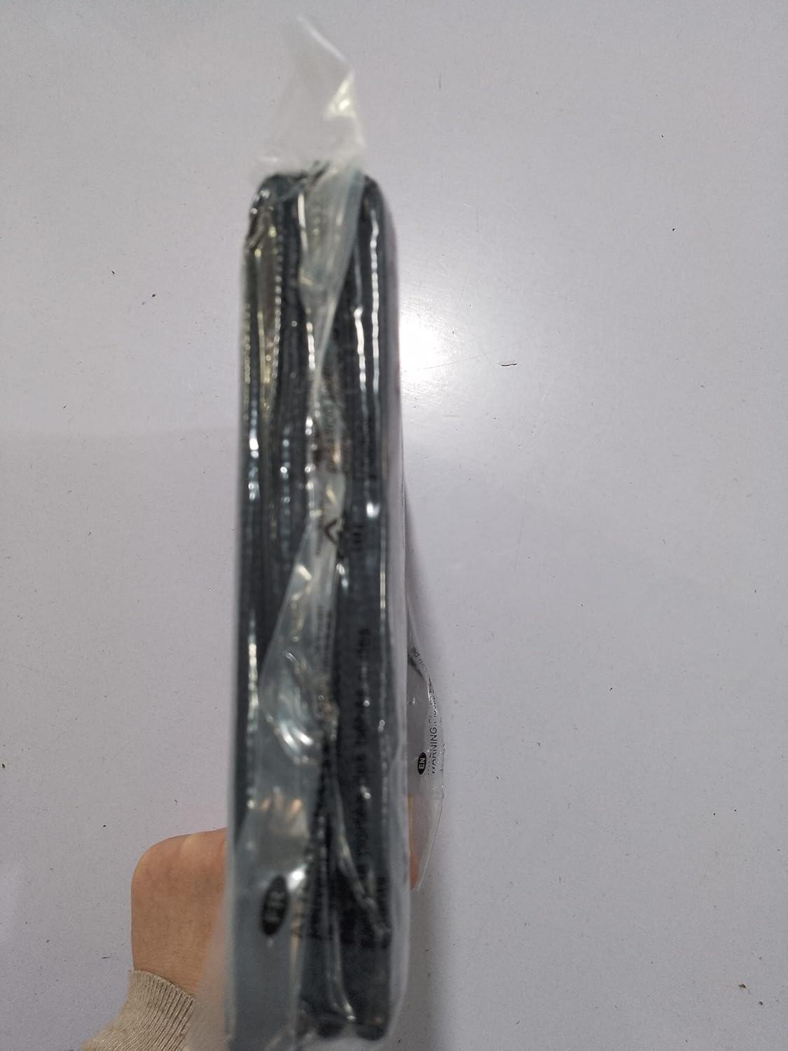 9er Pack Mikrofasertücher schwarz super saugfähig multiple Zwecke 30x30cm