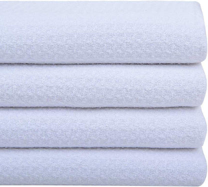 VIVOTE Microfaser Geschirrtücher weiß Waffeltuch 40x60cm 4er Set