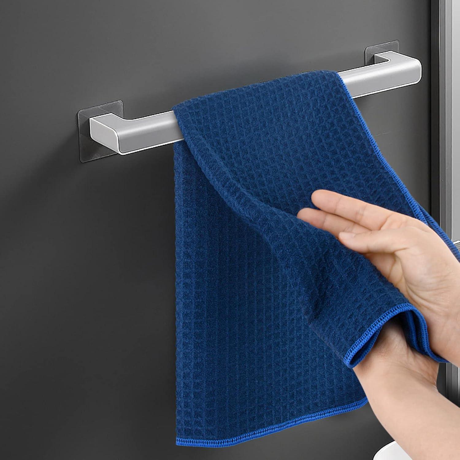 3er-Pack Microfaser Geschirrtücher Waffelgewebe super saugfähig 40 cm