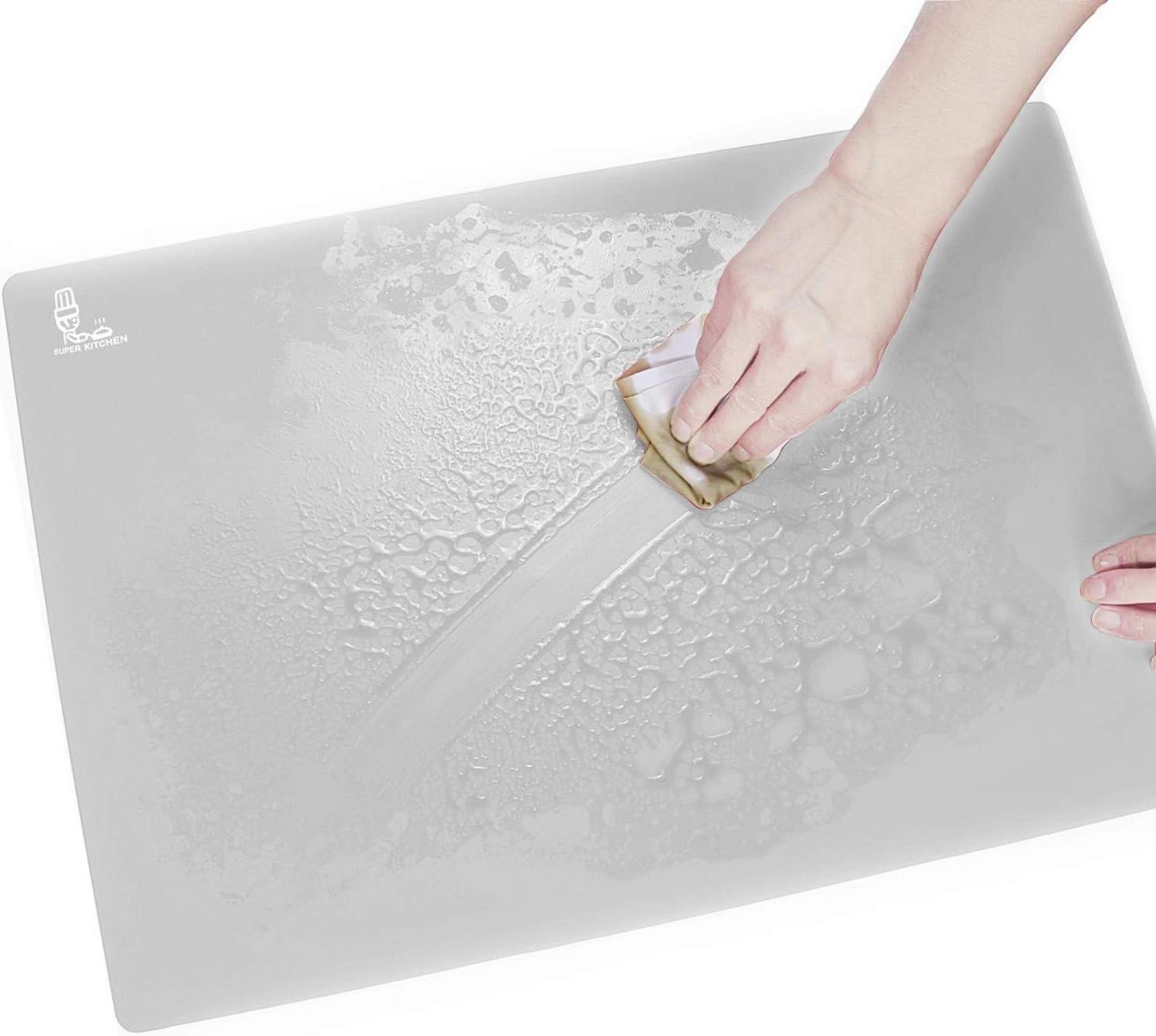 Rutschfeste Antihafte Silikon Backunterlage Groß 60x40 cm Matte für