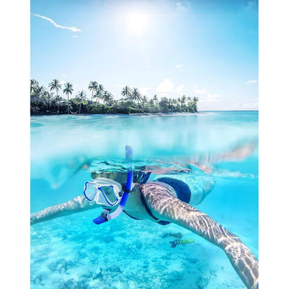 Trocken Schnorchelset: Anti-Fog Tauchmaske