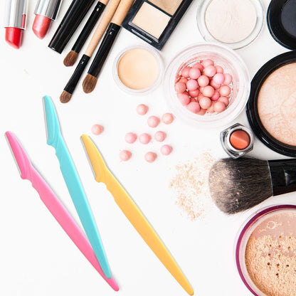 Damen Gesicht Rasierer Augenbraue Rasierapparat 60 Stück mit