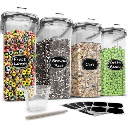 Wildone Müsli-Behälter-Set 6 große luftdichte