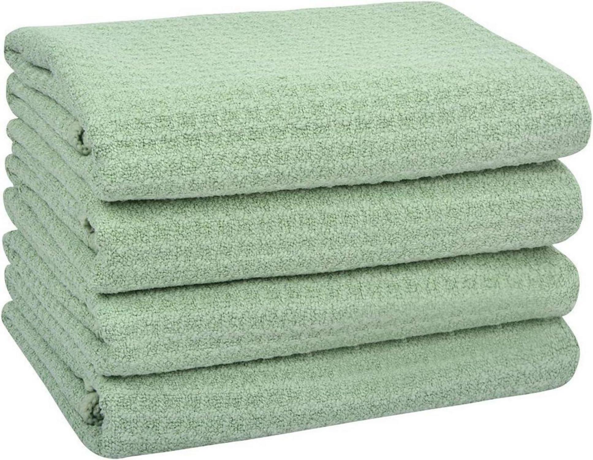 Microfaser Geschirrtücher Grünes Set 40x60cm (4