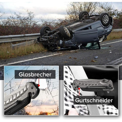 Taschenmesser Klappmesser Rettungsmesser mit Glasbrecher
