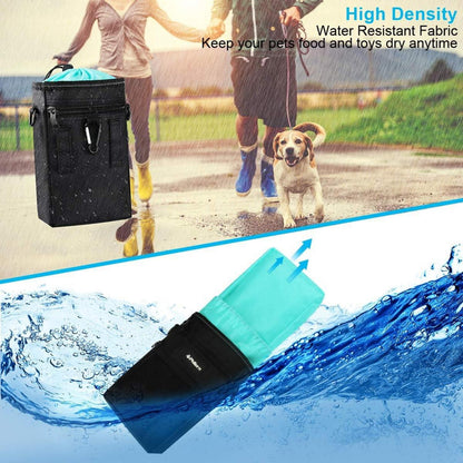 Leckerlie Beutel Wasserdicht mit Poop Tasche und Clicker