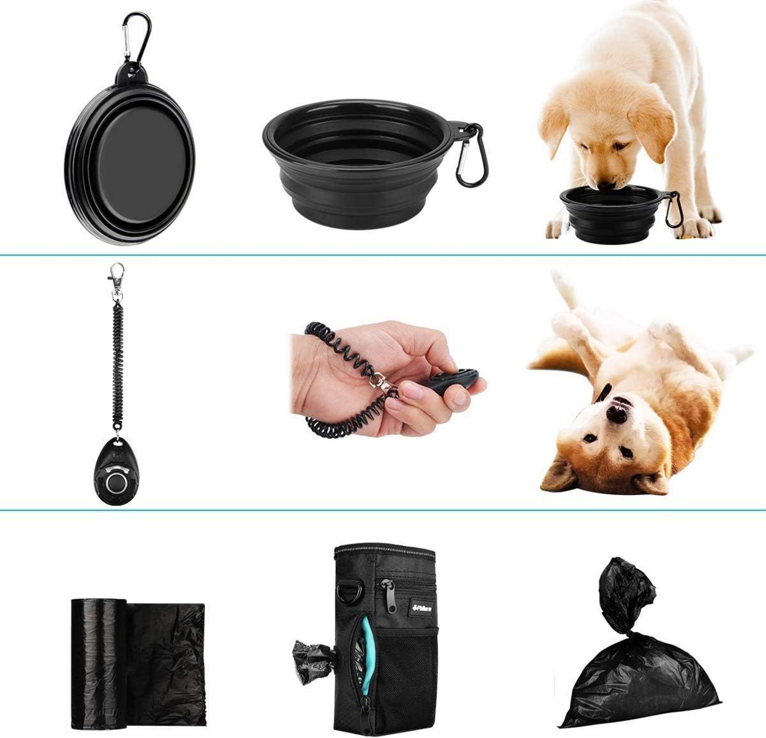 PHILORN Leckerlie Beutel Hunde Wasserdicht Reflektierend Blau