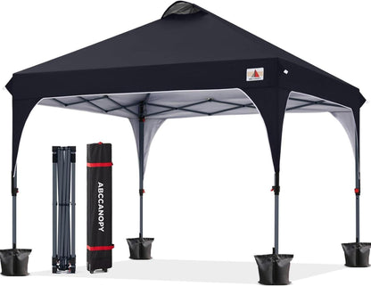 Pop-Up Gartenpavillon wasserdicht mit Rolltragetasche & Bonus-Zubehör