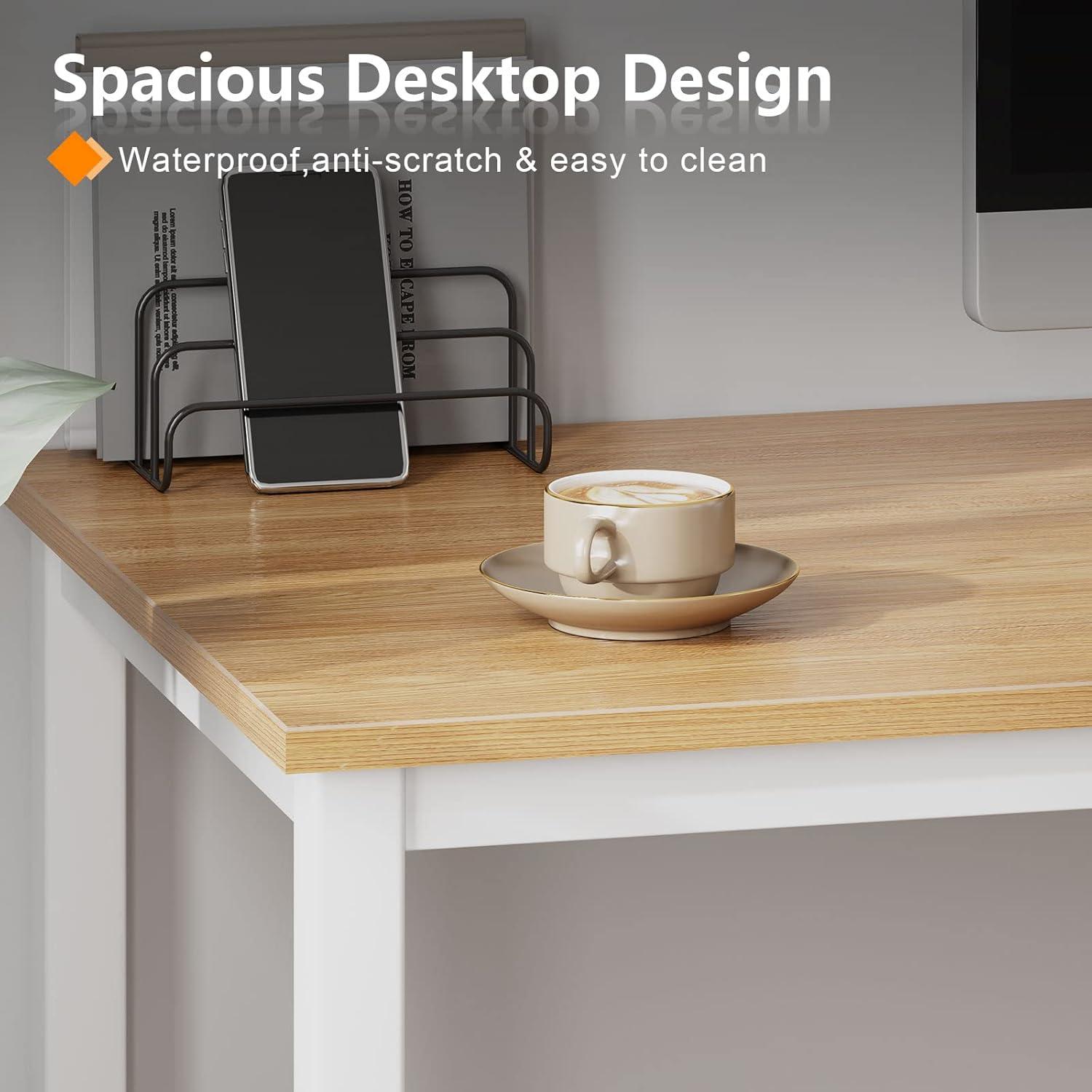 SogesHome Computertisch 120x60x75 cm Schreibtisch Büro Esstisch