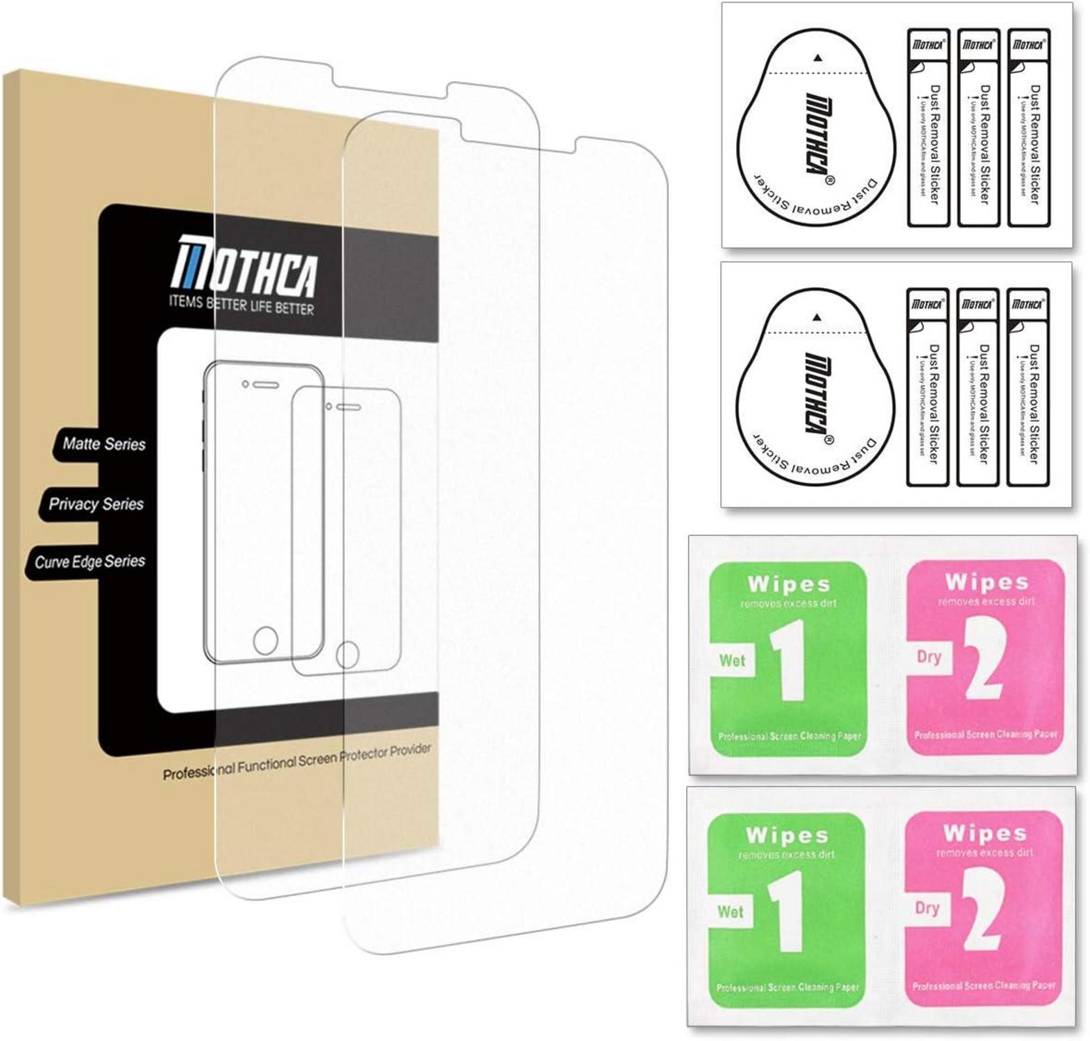 Mothca Panzerglas matt iPhone 11 Pro Max XS Max Schutzfolie 2 Stk