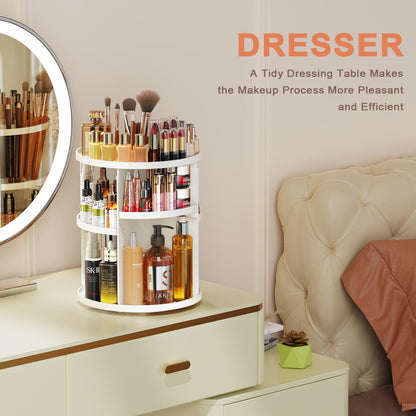 Make Up Kosmetik Organizer 360° Drehbar Skincare Beauty Aufbewahrung