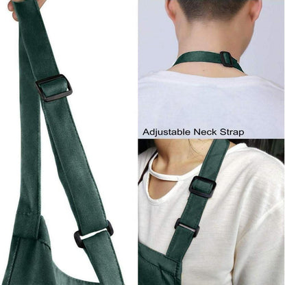 Kochschürze wasserdicht mit Taschen, verstellbar, Grün