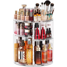 Make Up Organizer 360° Drehbar Transparent 7 Schichten