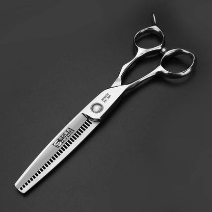 Linkshänder Friseurschere 6 Zoll – Japanisches 440C Stahl Set
