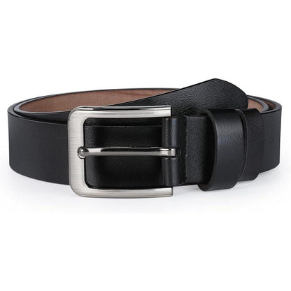 Ledergürtel Herren 100% Vollrindleder Schwarz 160cm