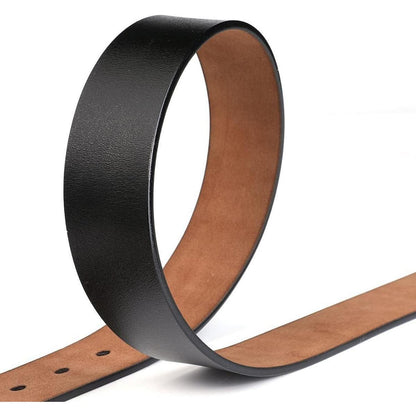 Ledergürtel Herren 100% Vollrindleder Schwarz 160cm