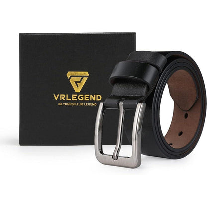 Ledergürtel Herren 100% Vollrindleder Schwarz 160cm