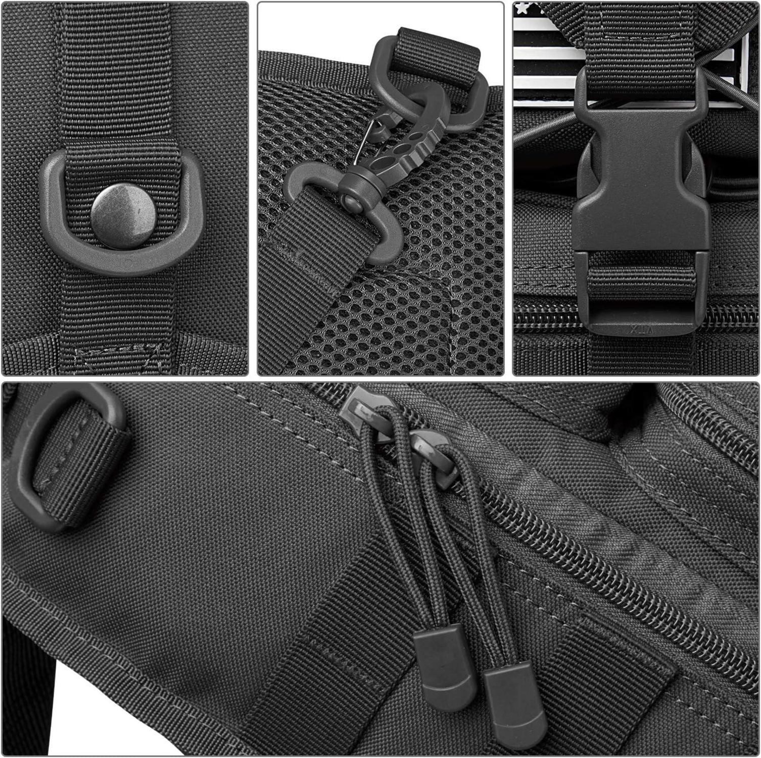 Taktischer Sling Rucksack Groß Militär Umhängetasche für Outdoor Sport