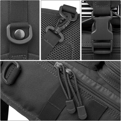 Taktischer Sling Rucksack Groß Militär Umhängetasche für Outdoor Sport
