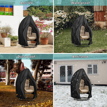 Regenabdeckung Hängesessel Schwingsessel 420D Oxford PVC beschichtet