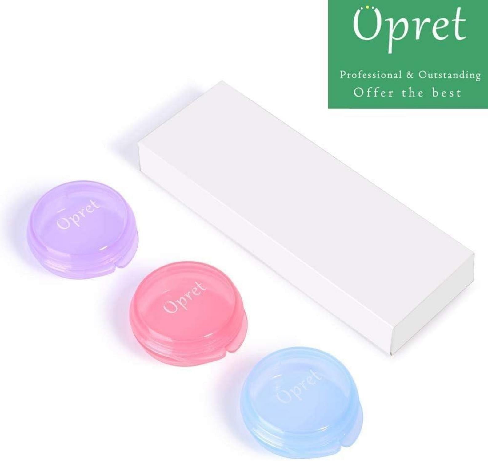 Opret Pillendose Tablettenbox Klein für unterwegs 3er Set Vitamine Fischöl