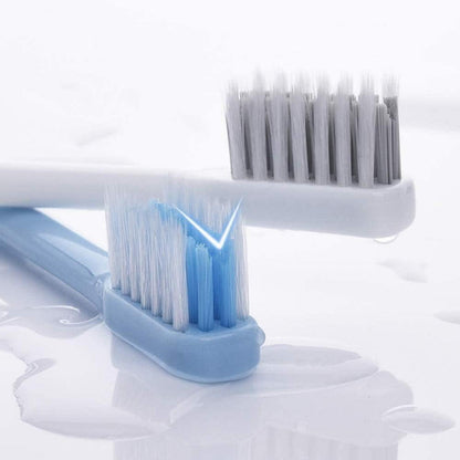Kieferorthopädische Zahnbürste V-Form Weiche Borsten 4er Pack - Farblich