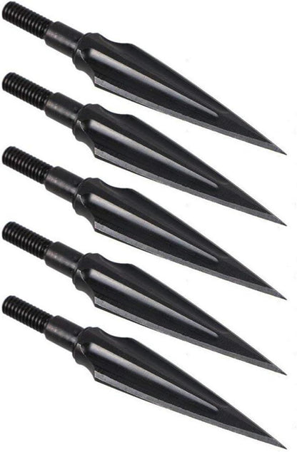12er Pfeilspitzen Jagdspitzen Metall Reinschrauben Bogen Armbrust TYPE