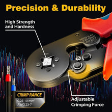 Crimpzange Aderendhülsen Set 0,25-10mm² 1200 Stk. HOMCA