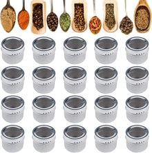 20-teiliges Magnetisches Gewürzdosen Set Transparente