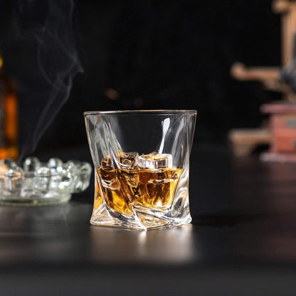 Whiskey Gläser Set Kristallglas 4-teilig Geschenk Box Brillant 300ml