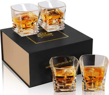 Whisky Gläser Set Kristallglas Geschenk Box 260ml Brillantes Design