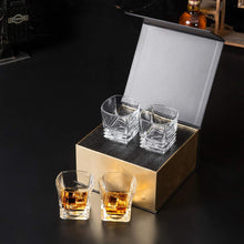 Whisky Gläser Set 4-teilig Kristall Bleifrei 260ml
