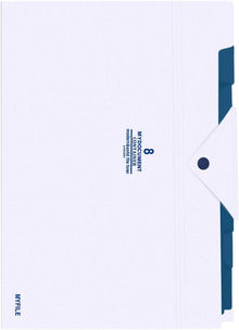 KONVINIT Dokumentenmappe A4 8-Fächer Organizer Mappe