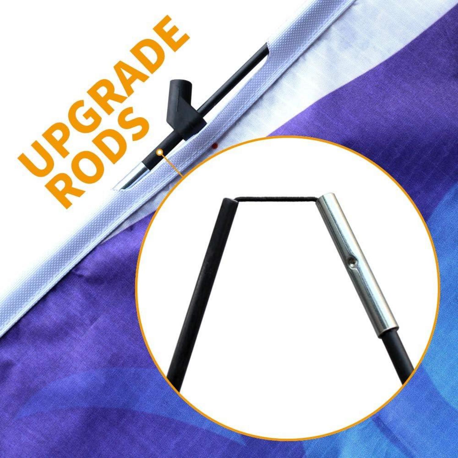 Delta-Drachen für Kinder und Erwachsene, 58'' groß, Rosa