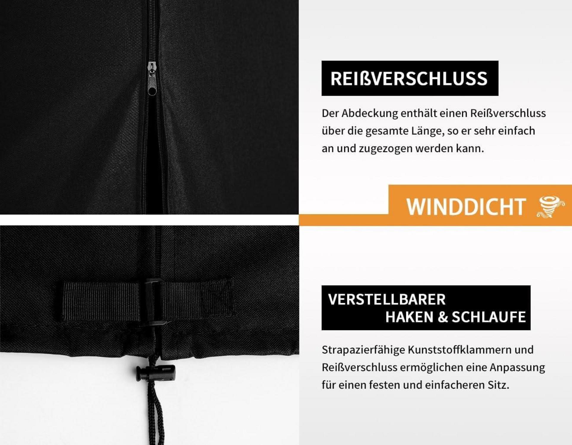 Hängesessel Abdeckung 600D Oxford Gewebe Wasserdicht Winterfest UV
