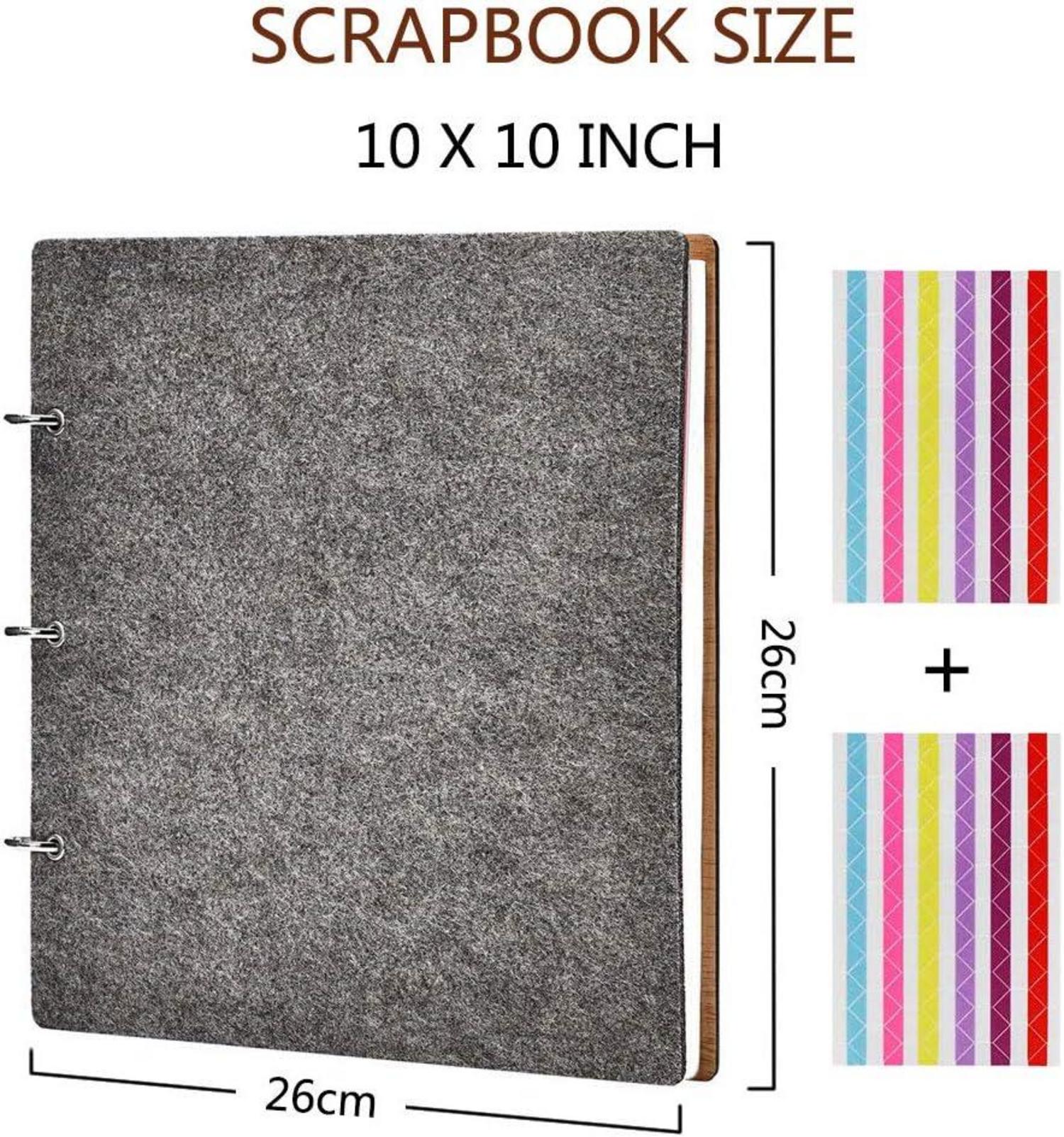 Fotoalbum Groß DIY Felt Scrapbooking Gästebuch Reisealbum