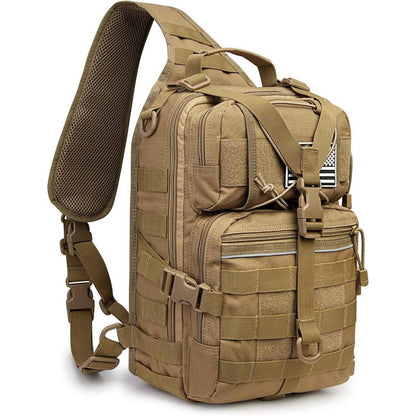 Tactical Sling Rucksack Groß Militär Umhängetasche Outdoor