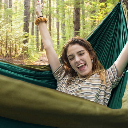 Nasharia Hängematte Outdoor 2 Personen Camping Nylon