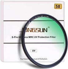 UV Filter 58mm S-Pro HD Nano MRC 16-Lagig B270 Schottglas