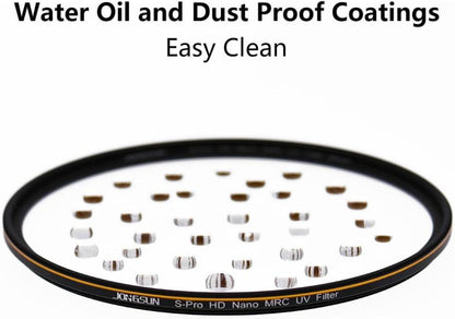 UV Filter 58mm S-Pro HD Nano MRC B270 Kameras Schutzfilter