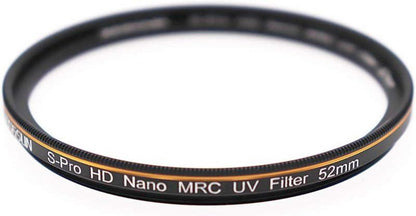 52mm UV Filter S-Pro HD Nano MRC B270 Glas Ultraviolett Schutz Kamera