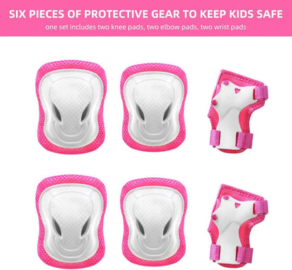 Kinder Fahrradhelm Mädchen Skaterhelm Verstellbar 3-13 Jahre CE Pink