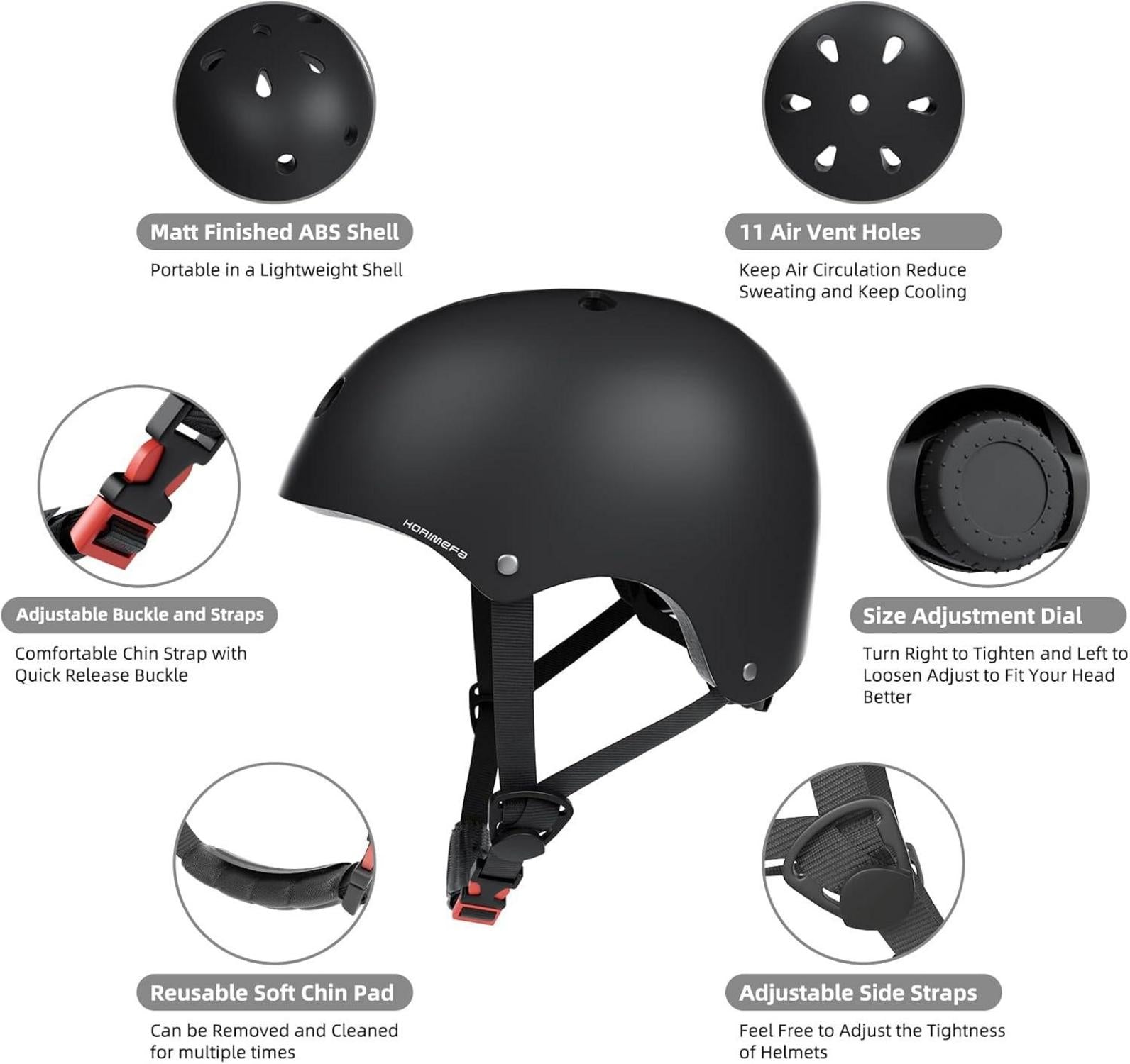 Kinder Fahrradhelm Skaterhelm verstellbar CE-Zertifizierung