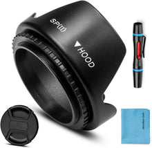 72mm Tulip Universal Gegenlichtblende Set Canon Nikon Sony Pentax